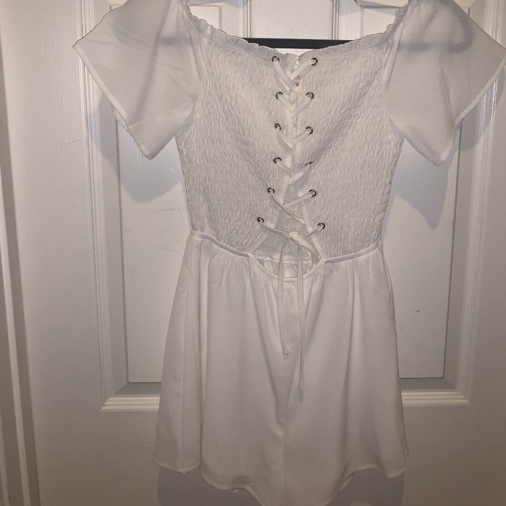 BLUEBLUSH White Romper